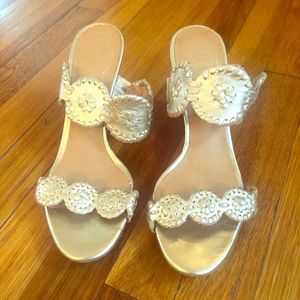 Jack Rogers Size 8 Wedge Sandals